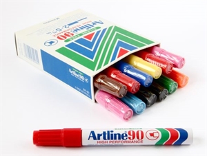 Artline Marker 90 5.0 colori assortiti